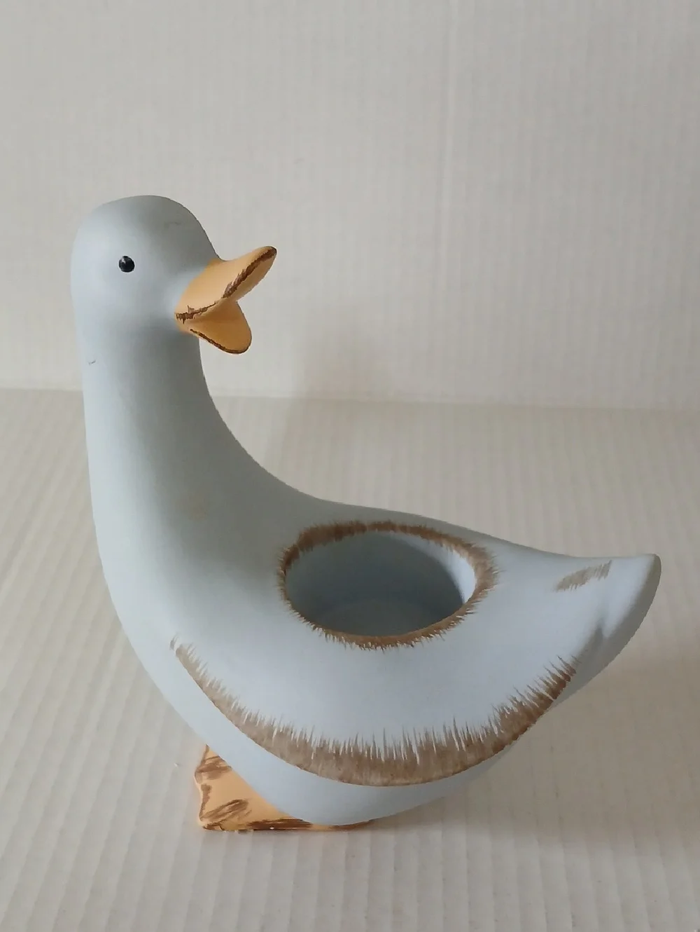 Partylite Pastel Blue & Yellow Duck Tea Light Candleholder Set Of 2 Retired - Picture 6 of 12